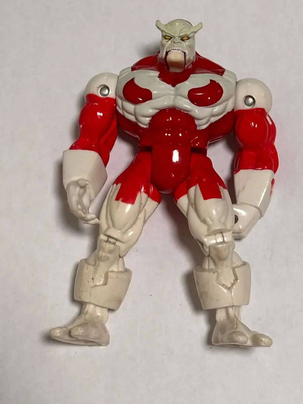 ToyBiz Marvel X-Men X-Force Caliban Red White Mutant 1995  Action Figure 5”